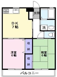 ラフィーヌ・青柳Ⅱの物件間取画像